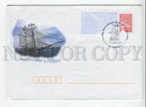 446634 FRANCE 2004 special cancellations Brest sailing ship Postal Stationery