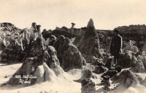 RPPC Hell's Half Acre Wyoming Natrona County WY 1922 Bell Photo Vintage Postcard