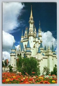 Cinderella Castle WALT DISNEY WORLD Pretty Landscape 4x6 VINTAGE Postcard 1559