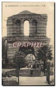  Vintage Postcard Bordeaux Ruins of the Gallien Palate