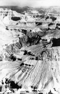 RPPC Colorado River, Maricopa Point, Grand Canyon, AZ ca 1940s Vintage Postcard