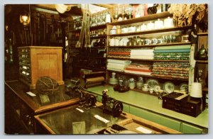 Interiors~Har-Ber Village Mercantile Grove Oklahoma~Vintage Postcard