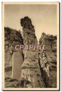 Old Postcard From Roquefort The Scree Combalou The great Keel