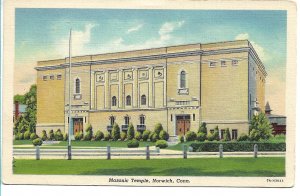 Norwich, CT - Masonic Temple - 1939
