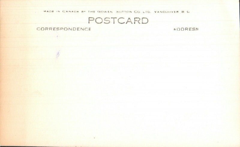 Vintage Canada Postcard, RCMP/ Royal Canadian Mounted Police-  pb25