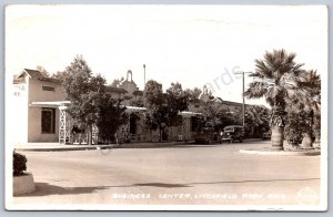 K21/ Litchfield Park Arizona RPPC Postcard c1910 Business Center Stores 277
