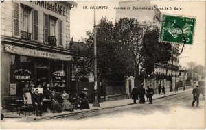 CPA AK COLOMBES - Avenue de Gennevilliers, prés de la Gare (987031)