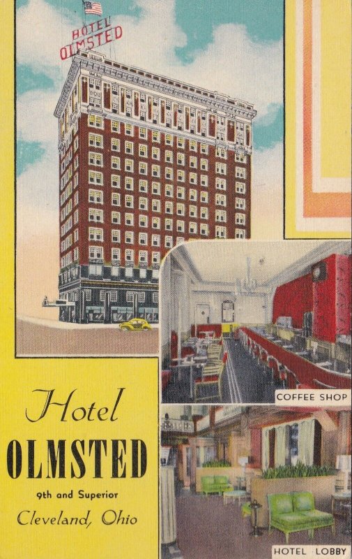 Ohio Cleveland Hotel Olmsted Lobby & Coffee Shop sk5108