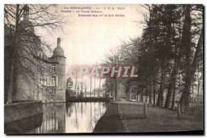 Old Postcard Normandy The C P A Paris Flers Le Vieux Chateau