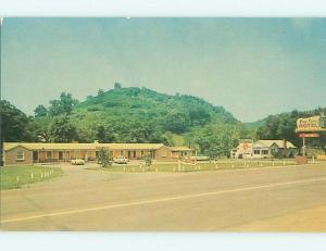 Unused Pre-1980 OLD CARS & PINE COVE MOTEL Nashville Tennessee TN u3171-15