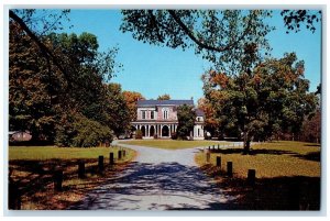 c1960 Oaklands North Maney Avenue Mansion Field Murfreesboro Tennessee Postcard