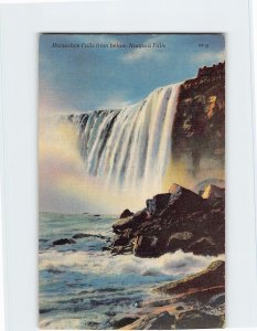 Postcard Horseshoe Falls from below, Niagara Falls, Canada