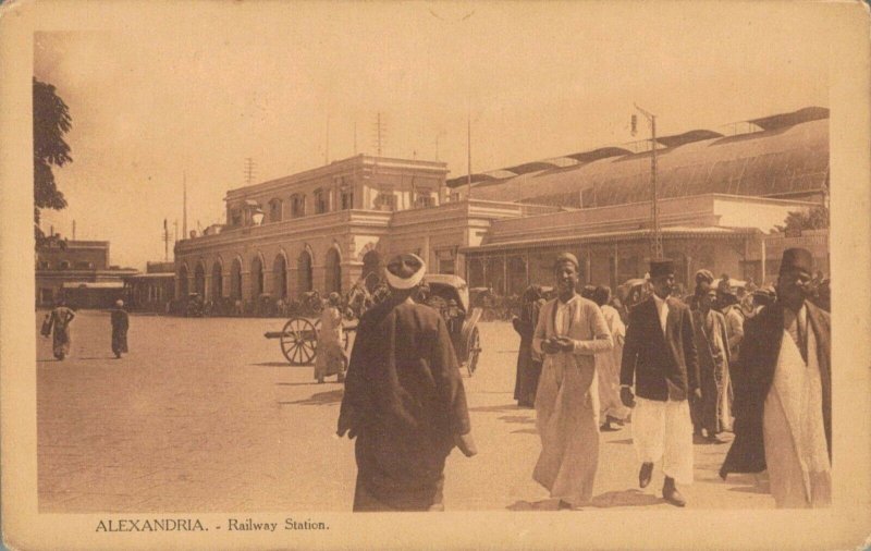 Egypt Alexandria Railway Station - 02.99