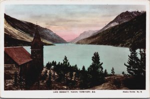 Canada Lake Bennett Yukon Territory British Columbia Vintage RPPC C057