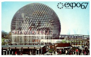 Montreal  Expo 67 The pavilion of the United States