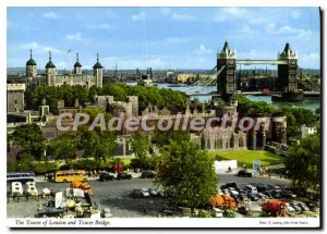 Modern Postcard The Tower Of London And Tower Bridge