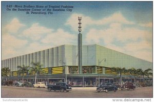 Florida St Petersburg Maas Brothers Department Store Curteich