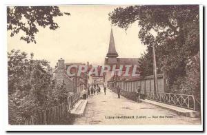 Ligny le Ribault Street Old Postcard bridges