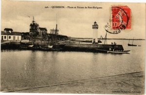 CPA QUIBERON - Phare et Pointe de Port-Haliguen (209719)