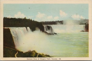 Niagara Falls Ontario ON General View c1941 Postcard F28