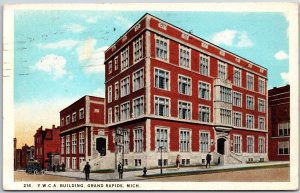 1926 Y. W. C. A. Building Grand Rapids Michigan Office Building Posted Postcard