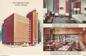 ATLANTA, Georgia, 1940-60s; The Dinkler Plaza, Elegant suite and The Knife & ...
