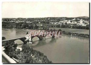 Postcard Modern Avignon Pont St Benezet on the Rhone at the tower base Philip...