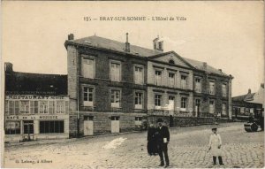 CPA BRAY-sur-SOMME Hotel de Ville (18153)