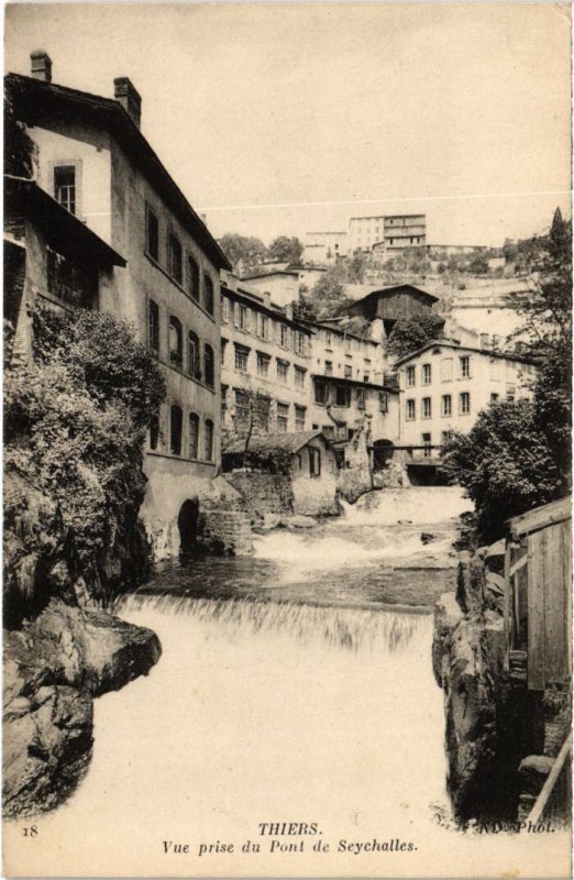 CPA Thiers Vue prise du Pont de Seychalles FRANCE (1289461)