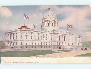 Divided-Back CAPITOL BUILDING St. Paul Minnesota MN hJ5587