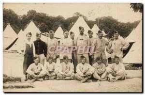 PHOTO CARD Mailly Camp Regiment TOP (militaria Louis CALLARD Avize Marne)