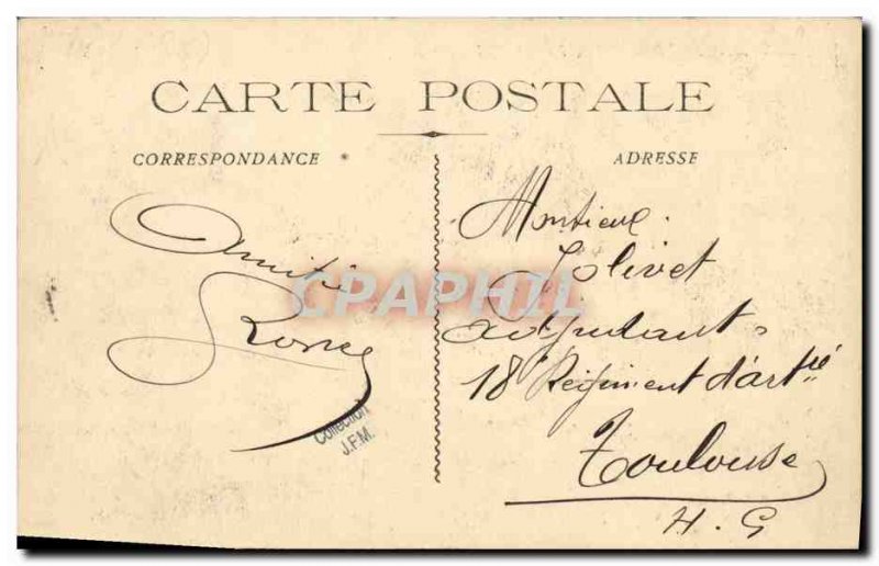 Postcard Old Shad Boat War Submarine