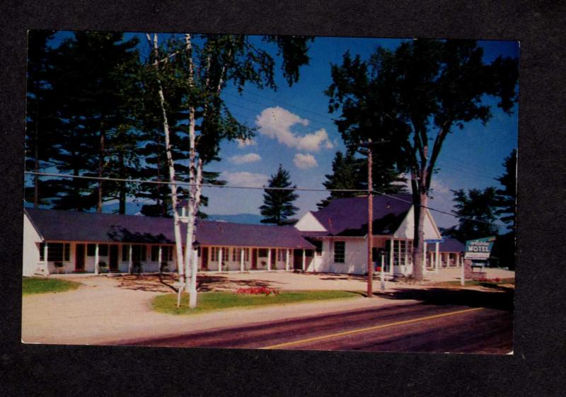 NH Adora Motel North Conway New Hampshire Postcard