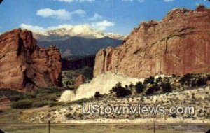 Pike's Peak - Garden of the Gods, Colorado CO  