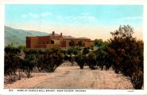 Arizona Tucson Home Of Harold Bell Wright