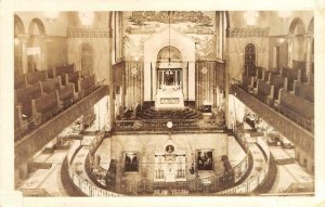 RPPC St. Aloysius Church, Detroit, MI Catholic Church c1950s Vintage Postcard