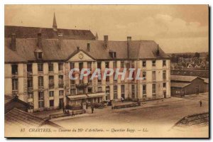 Old Postcard Chartres Artillery Barracks 26th District Rep Army