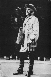 Barrie Ingham as Buffalo Bill in Indians Aldwych Shakespeare Old Postcard