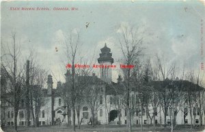 WI, Oshkosh, Wisconsin, State Normal School Building, EC Kropp No 4095