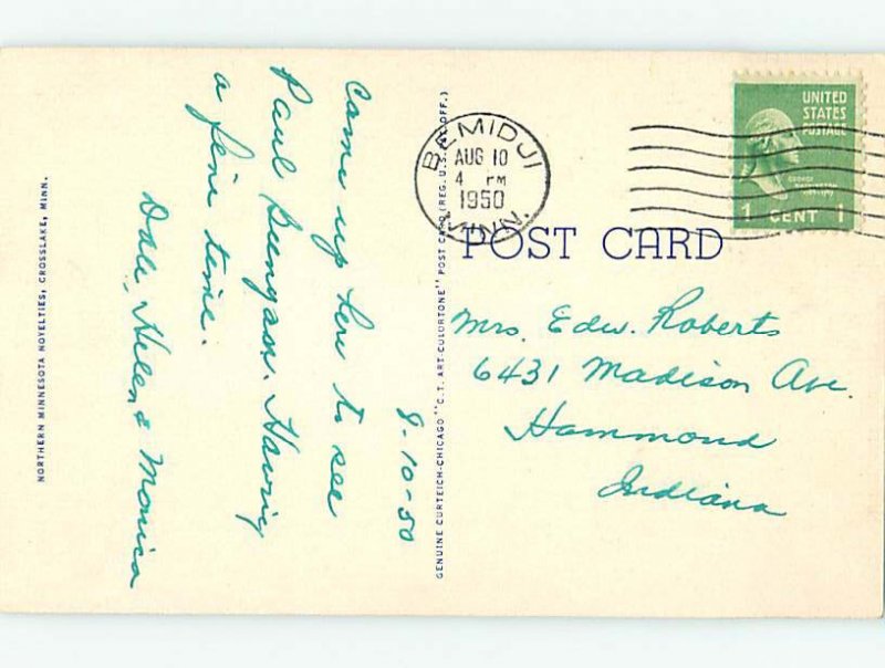 Pre-Chrome GOLF SCENE Bemidji Minnesota MN AG5921