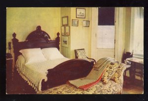 Hyde Park, New York/NY Postcard, Bedroom Of Franklin D. Roosevelt/FDR