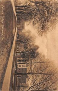 Earlham College, Richmond, Indiana Antique Postcard (T3612)