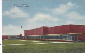 Illinois Kewanee High School Curteich
