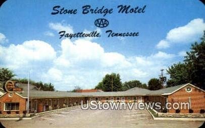 Stone Bridge Motel - Fayetteville, Tennessee