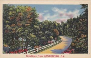 Georgia Greetings From Jonesboro