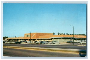 c1960s The Woodburn Road block of Cameron Village Raleigh NC Unposted Postcard 