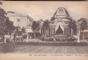 France Aix les Bains Le Grand Cercle Entree The Club