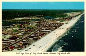 Florida Panama City Beach Birds Eye View Of Long Beach Resort