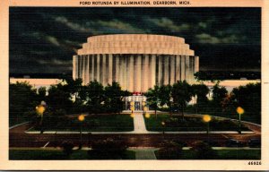 Michigan Dearborn Ford Rotunda By Illumination