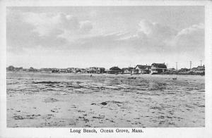 Long Beach, Ocean Grove, Massachusetts Antique Postcard (T3368) 